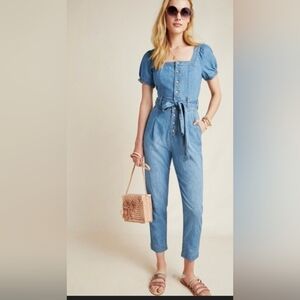 Anthropologie pilcro Denim Jumpsuit
